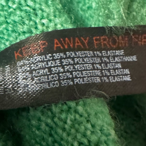 Daily Practice Anthro Green Turtleneck Sweater Dress 2X - Picture 4 of 4